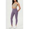 imageODODOS ODCLOUD 2Pack Buttery Soft Lounge Yoga Leggings for Women 23quot  25quot 28quot High Waist Yoga PantsBlackash Violet