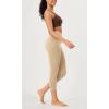 imageODODOS ODCLOUD 2Pack Buttery Soft Lounge Yoga Leggings for Women 23quot  25quot 28quot High Waist Yoga PantsBlackbeige