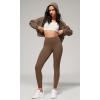 imageODODOS ODCLOUD 2Pack Buttery Soft Lounge Yoga Leggings for Women 23quot  25quot 28quot High Waist Yoga PantsBlackbrunette