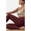 imageODODOS ODCLOUD 2Pack Buttery Soft Lounge Yoga Leggings for Women 23quot  25quot 28quot High Waist Yoga PantsBlackburgundy