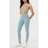 imageODODOS ODCLOUD 2Pack Buttery Soft Lounge Yoga Leggings for Women 23quot  25quot 28quot High Waist Yoga PantsBlackchambray