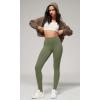 imageODODOS ODCLOUD 2Pack Buttery Soft Lounge Yoga Leggings for Women 23quot  25quot 28quot High Waist Yoga PantsBlackdark Olive