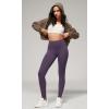 imageODODOS ODCLOUD 2Pack Buttery Soft Lounge Yoga Leggings for Women 23quot  25quot 28quot High Waist Yoga PantsBlackdark Purple