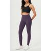 imageODODOS ODCLOUD 2Pack Buttery Soft Lounge Yoga Leggings for Women 23quot  25quot 28quot High Waist Yoga PantsBlackdark Purple