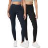 imageODODOS ODCLOUD 2Pack Buttery Soft Lounge Yoga Leggings for Women 23quot  25quot 28quot High Waist Yoga PantsBlackdeep Navy