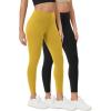 imageODODOS ODCLOUD 2Pack Buttery Soft Lounge Yoga Leggings for Women 23quot  25quot 28quot High Waist Yoga PantsBlackmango Mint