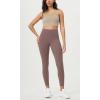 imageODODOS ODCLOUD 2Pack Buttery Soft Lounge Yoga Leggings for Women 23quot  25quot 28quot High Waist Yoga PantsBlackpurple Taupe