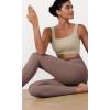 imageODODOS ODCLOUD 2Pack Buttery Soft Lounge Yoga Leggings for Women 23quot  25quot 28quot High Waist Yoga PantsBlackpurple Taupe