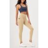 imageODODOS ODLEX 2Pack 78 High Waist Workout Leggings with Pockets for Women 25quot 28quot Tummy Control Athletic Yoga PantsBlackbeige