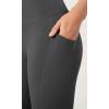imageODODOS ODLEX 2Pack 78 High Waist Workout Leggings with Pockets for Women 25quot 28quot Tummy Control Athletic Yoga PantsBlackcharcoal