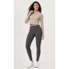 imageODODOS ODLEX 2Pack 78 High Waist Workout Leggings with Pockets for Women 25quot 28quot Tummy Control Athletic Yoga PantsBlackcharcoal