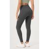 imageODODOS ODLEX 2Pack 78 High Waist Workout Leggings with Pockets for Women 25quot 28quot Tummy Control Athletic Yoga PantsBlackcharcoal