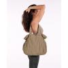 imageODODOS 18L SideCinch Shopper Bags Lightweight Shoulder Bag Tote Handbag for Shopping Workout Beach TravelBrown
