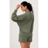imageODODOS Modal Soft Long Sleeve Oversized Sweatshirts for Women Crew Neck Pullover TopsDark Sage