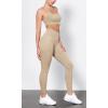 imageODODOS ODLIFT Compression Leggings for Women 25quot  28quot High Waist Workout Yoga PantsBeige