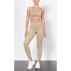 imageODODOS ODLIFT Compression Leggings for Women 25quot  28quot High Waist Workout Yoga PantsBeige