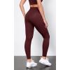 imageODODOS ODLIFT Compression Leggings for Women 25quot  28quot High Waist Workout Yoga PantsBurgundy