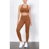 imageODODOS ODLIFT Compression Leggings for Women 25quot  28quot High Waist Workout Yoga PantsCaramel