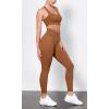 imageODODOS ODLIFT Compression Leggings for Women 25quot  28quot High Waist Workout Yoga PantsCaramel