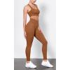 imageODODOS ODLIFT Compression Leggings for Women 25quot  28quot High Waist Workout Yoga PantsCaramel