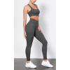 imageODODOS ODLIFT Compression Leggings for Women 25quot  28quot High Waist Workout Yoga PantsCharcoal