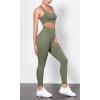 imageODODOS ODLIFT Compression Leggings for Women 25quot  28quot High Waist Workout Yoga PantsDark Olive
