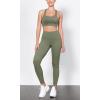 imageODODOS ODLIFT Compression Leggings for Women 25quot  28quot High Waist Workout Yoga PantsDark Olive