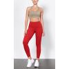 imageODODOS ODLIFT Compression Leggings for Women 25quot  28quot High Waist Workout Yoga PantsRed