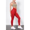 imageODODOS ODLIFT Compression Leggings for Women 25quot  28quot High Waist Workout Yoga PantsRed