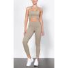 imageODODOS ODLIFT Compression Leggings for Women 25quot  28quot High Waist Workout Yoga PantsShaker Beige