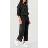 imageODODOS Womens Modal Soft Wide Leg Pants with Pockets Adjustable Shockcord High Waist Casual Lounge Pants272931quot InseamBlack