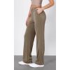 imageODODOS Womens Modal Soft Wide Leg Pants with Pockets Adjustable Shockcord High Waist Casual Lounge Pants272931quot InseamEspresso