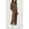 imageODODOS Womens Modal Soft Wide Leg Pants with Pockets Adjustable Shockcord High Waist Casual Lounge Pants272931quot InseamNutria