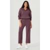 imageODODOS Womens Modal Soft Wide Leg Pants with Pockets Adjustable Shockcord High Waist Casual Lounge Pants272931quot InseamTulipwood