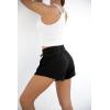imageODODOS Womens Sweat Shorts with Pockets Cotton French Terry Drawstring Summer Workout Casual Lounge ShortsBlack