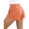 imageODODOS Womens Sweat Shorts with Pockets Cotton French Terry Drawstring Summer Workout Casual Lounge ShortsDusted Clay