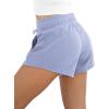 imageODODOS Womens Sweat Shorts with Pockets Cotton French Terry Drawstring Summer Workout Casual Lounge ShortsJacaranda