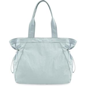 imageODODOS 18L SideCinch Shopper Bags Lightweight Shoulder Bag Tote Handbag for Shopping Workout Beach TravelPearl Blue
