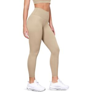 imageODODOS ODLIFT Compression Leggings for Women 25quot  28quot High Waist Workout Yoga PantsBeige