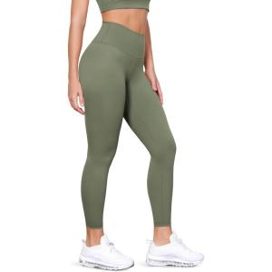 imageODODOS ODLIFT Compression Leggings for Women 25quot  28quot High Waist Workout Yoga PantsDark Olive