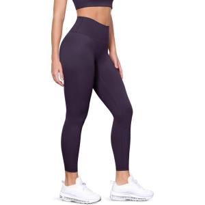 imageODODOS ODLIFT Compression Leggings for Women 25quot  28quot High Waist Workout Yoga PantsDark Purple