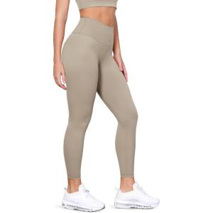 imageODODOS ODLIFT Compression Leggings for Women 25quot  28quot High Waist Workout Yoga PantsShaker Beige