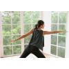 imageODODOS Modal Soft Sleeveless Crop Top for Women Athletic Tee Gym Workout Cropped Yoga TankBlackwashed Crop