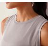 imageODODOS Modal Soft Sleeveless Crop Top for Women Athletic Tee Gym Workout Cropped Yoga TankLight Beige Crop