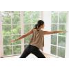 imageODODOS Modal Soft Sleeveless Crop Top for Women Athletic Tee Gym Workout Cropped Yoga TankPeanut Crop