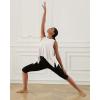 imageODODOS Modal Soft Sleeveless Crop Top for Women Athletic Tee Gym Workout Cropped Yoga TankWhitewashed Long