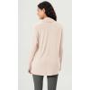 imageODODOS Womens Drape Open Front Cardigans Cozy Soft Long Sleeve Casual Wrap Outerwear with Pockets Thumb HoleVanilla Ice