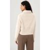 imageODODOS Womens Fleece Lined Half Zip Sweatshirts Funnel Neck Long Sleeve Oversized Pullover Fall Winter OutfitsCream