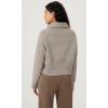imageODODOS Womens Fleece Lined Half Zip Sweatshirts Funnel Neck Long Sleeve Oversized Pullover Fall Winter OutfitsMushroom
