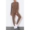 imageODODOS Womens Modal Soft Jogger Pants with Pockets Adjustable Shockcord High Waist Sweatpants Casual Lounge PantsNutria